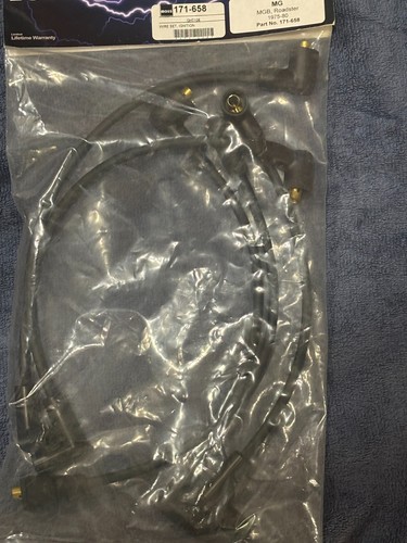 Mgb new spark plug wires - spark,